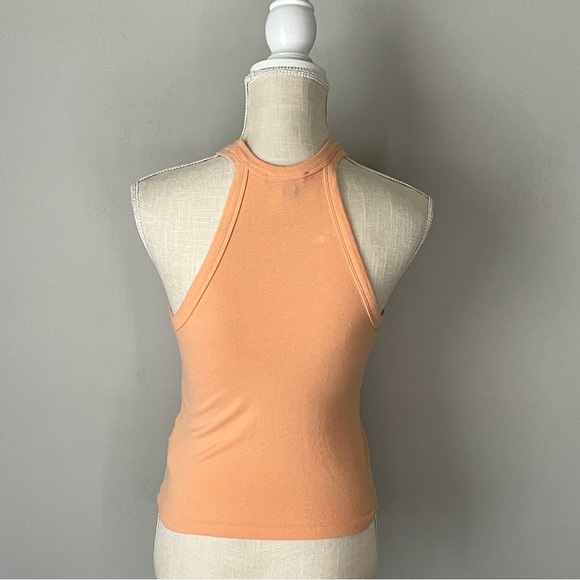 Forever 21 Orange High Neck Tank Top - Picture 2 of 3